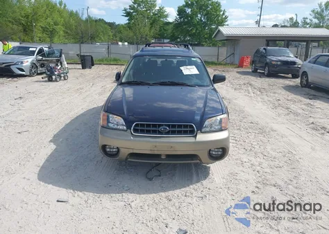 2003 Subaru Outback из США, поврежденный, VIN 4S3BH675437607438